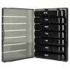 Medicine pill organiser container black