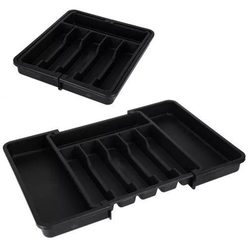 Cutlery drawer pull-out organiser