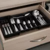 Cutlery drawer pull-out organiser