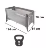Travel cot cot foldable mosk