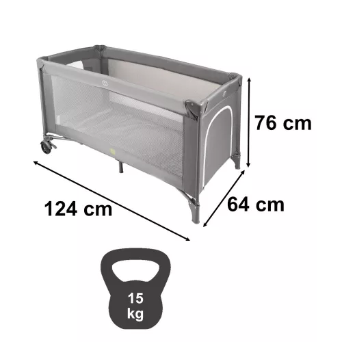 Travel cot cot foldable mosk