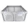 Children's playpen mesh zip entrance 120x120cm