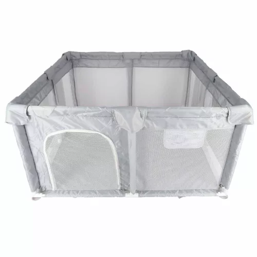 Children's playpen mesh zip entrance 120x120cm