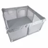 Children's playpen mesh zip entrance 120x120cm