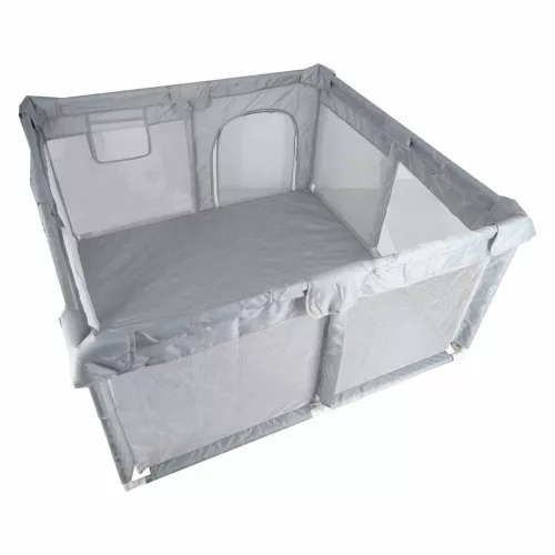 Children's playpen mesh zip entrance 120x120cm