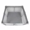 Children's playpen mesh zip entrance 120x120cm
