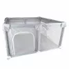 Children's playpen mesh zip entrance 120x120cm