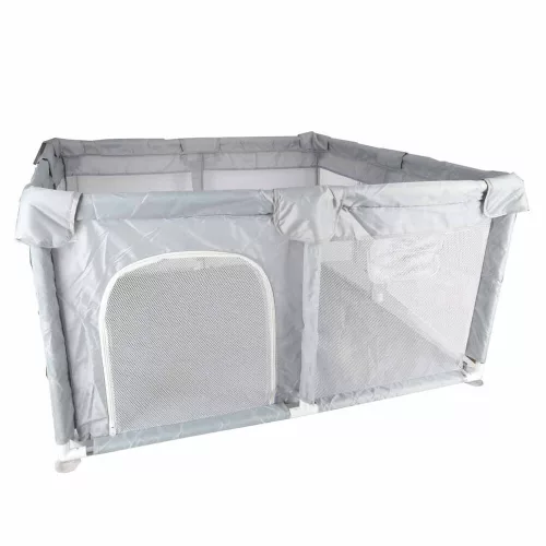 Children's playpen mesh zip entrance 120x120cm