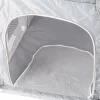 Children's playpen mesh zip entrance 120x120cm