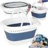 Laundry basket folding silicone large basket 32L
