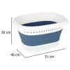 Laundry basket folding silicone large basket 32L