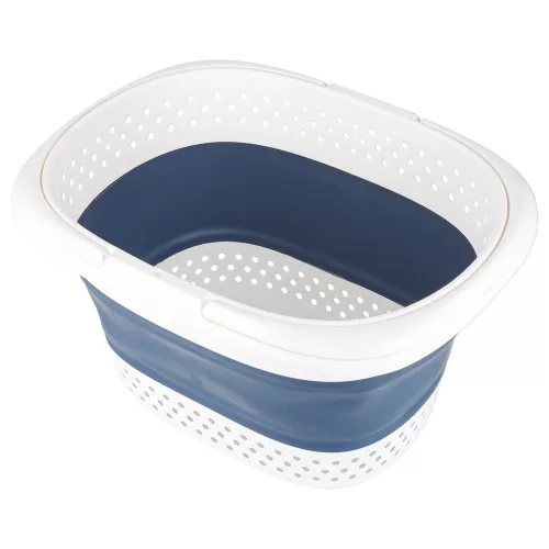 Laundry basket folding silicone large basket 32L