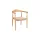 Maron teak dining chair 71 x 75 x 101 cm