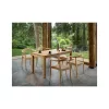 Maron teak dining chair 71 x 75 x 101 cm