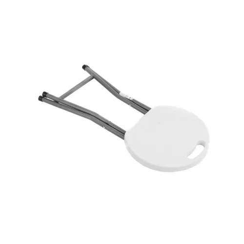 Folding garden chair in white