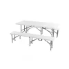 FOLDIS SET (1 table + 2 garden benches)