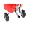 GARDEN TRANSPORTER METAL FRAME AND PLASTIC BODY