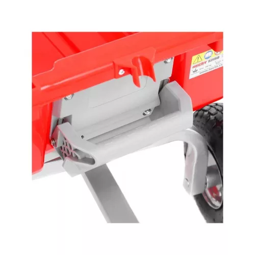 GARDEN TRANSPORTER METAL FRAME AND PLASTIC BODY