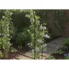 Metal garden pergola arch 240cm green
