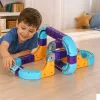Magnetic track construction blocks USB cars 54el