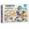 Magnetic track construction blocks USB cars 54el