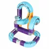Magnetic track construction blocks USB cars 54el