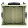 LUARO shopping trolley folding 8 wheels lid