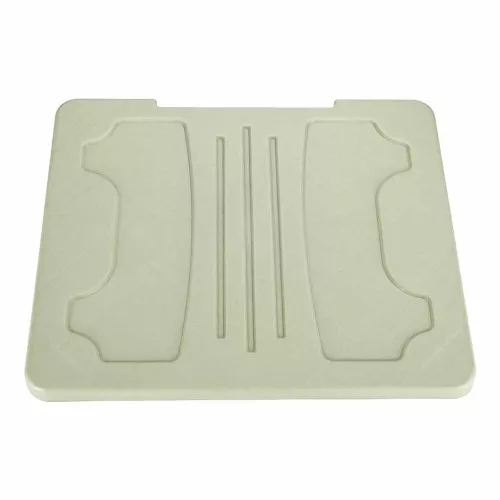 LUARO shopping trolley folding 8 wheels lid