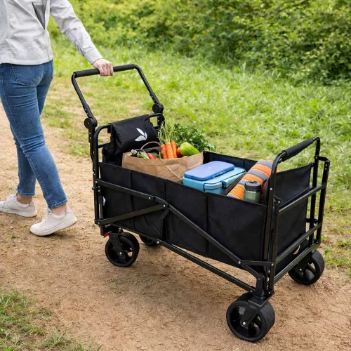 LUARO folding travel trolley field bed