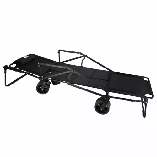 LUARO folding travel trolley field bed