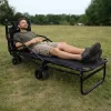 LUARO folding travel trolley field bed