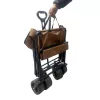 LUARO folding touring trolley with table