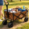 LUARO folding touring trolley with table