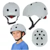 Trike Fix LED children's helmet M 55-58cm dark grey