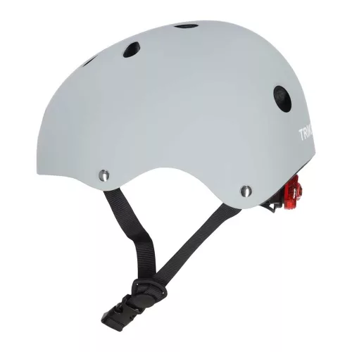 Trike Fix LED children's helmet M 55-58cm dark grey
