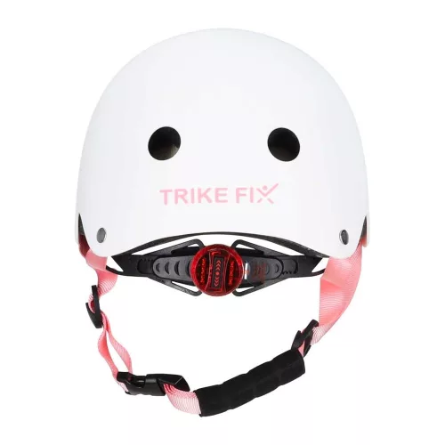 Trike Fix LED children's helmet S 48-54cm white