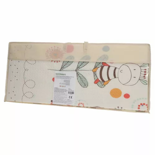 Double-sided foam mat 180x200 animals/pattern