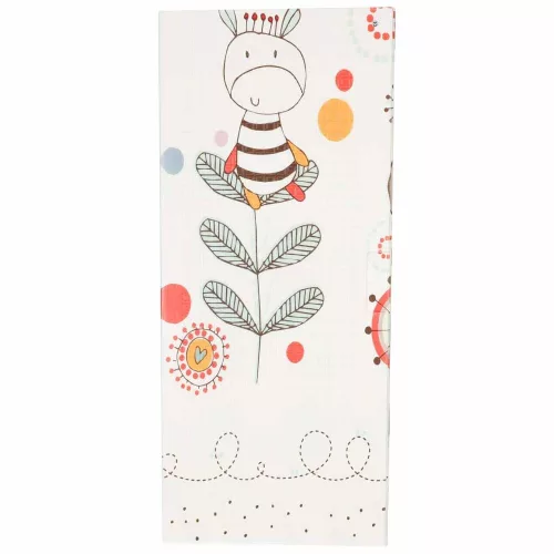 Double-sided foam mat 180x200 animals/pattern