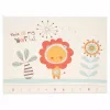 Double-sided foam mat 180x200 animals/pattern