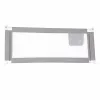 Safety gate barrier for bed 140cm grey