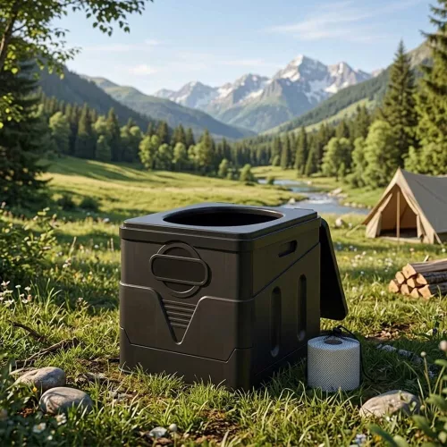 Portable portable toilet folding 20l bags