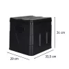 Portable portable toilet folding 20l bags