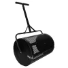 Garden mesh roller compost spreader