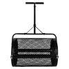 Garden mesh roller compost spreader