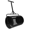 Garden mesh roller compost spreader