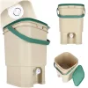 Household composting bin 15l