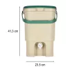 Household composting bin 15l