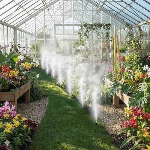 Water curtain garden sprinkler set 25m