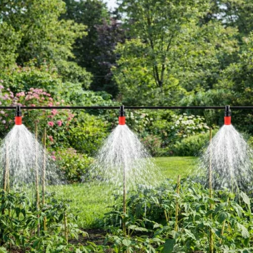 Water curtain garden sprinkler set 25m