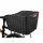 Rattan rear bicycle basket for luggage rack